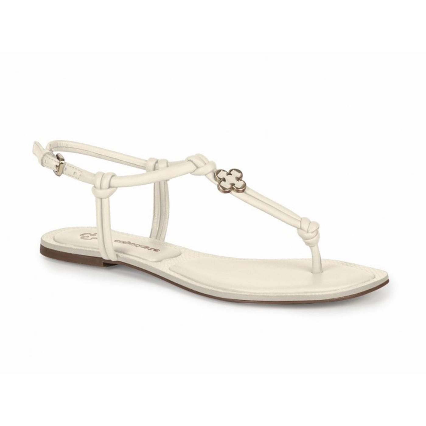 4016649 SANDALIA BAJA crema