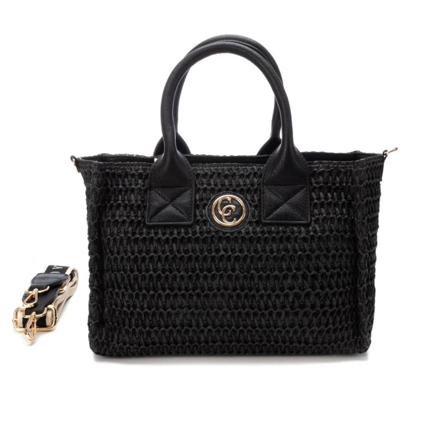 BOLSO PIEL 186133 negro