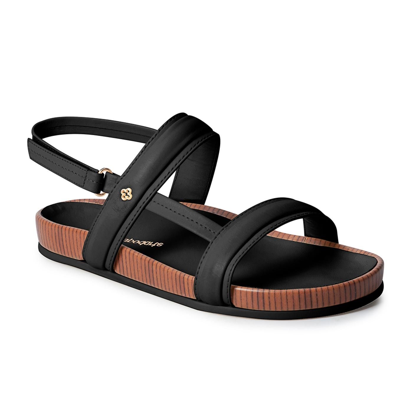 4016331 SANDALIA BAJA preto