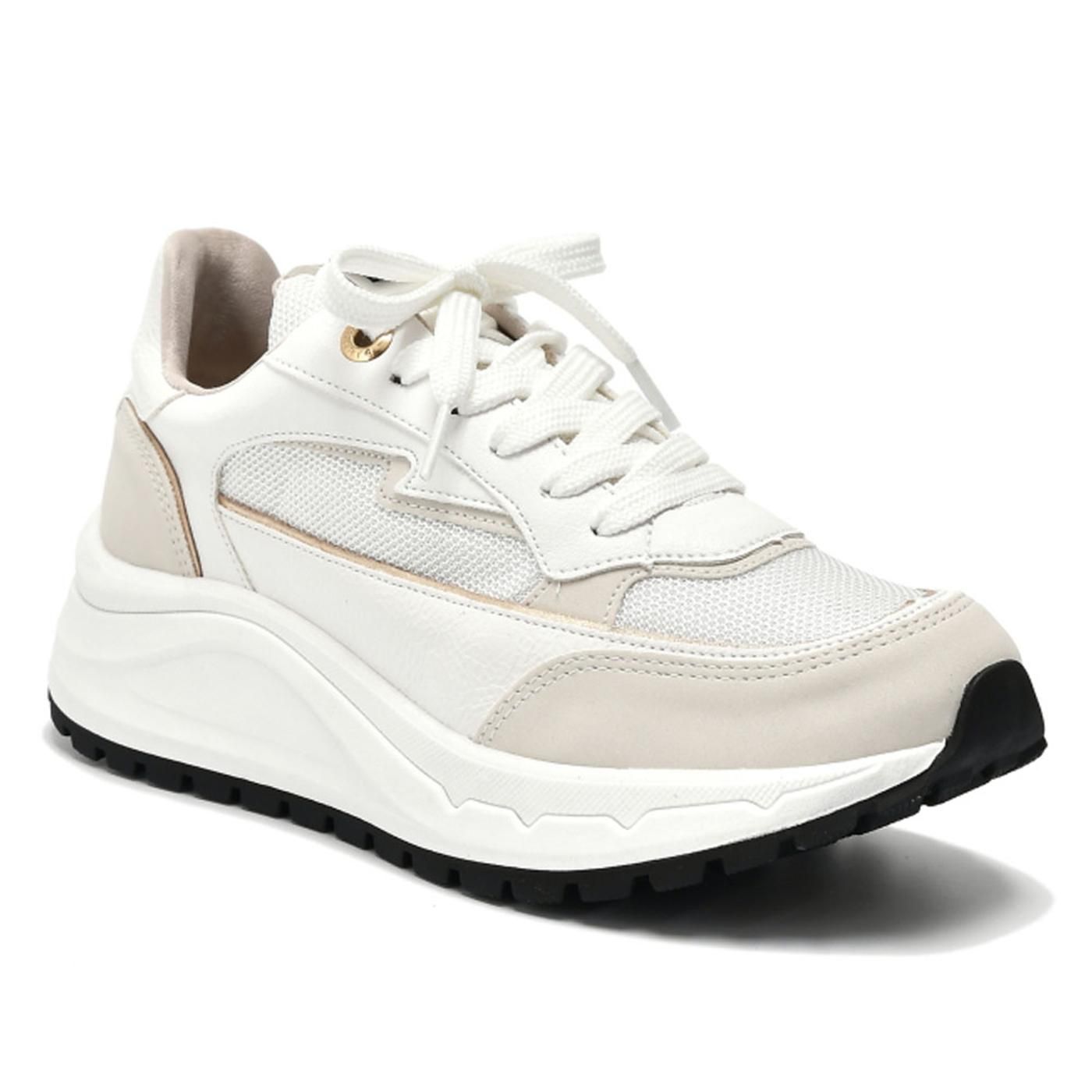 Zapatilla 136-003-01 gelo/branco/branco/branco/gold