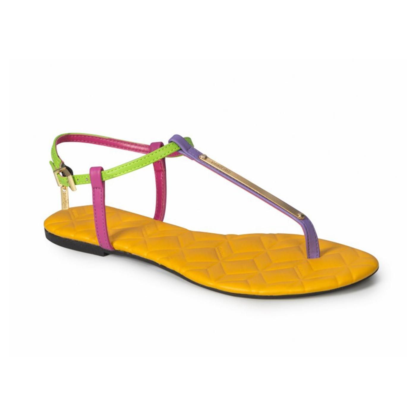 4112268-214 SANDALIA BAJA malva/verde elet./rosa elet./lar.el
