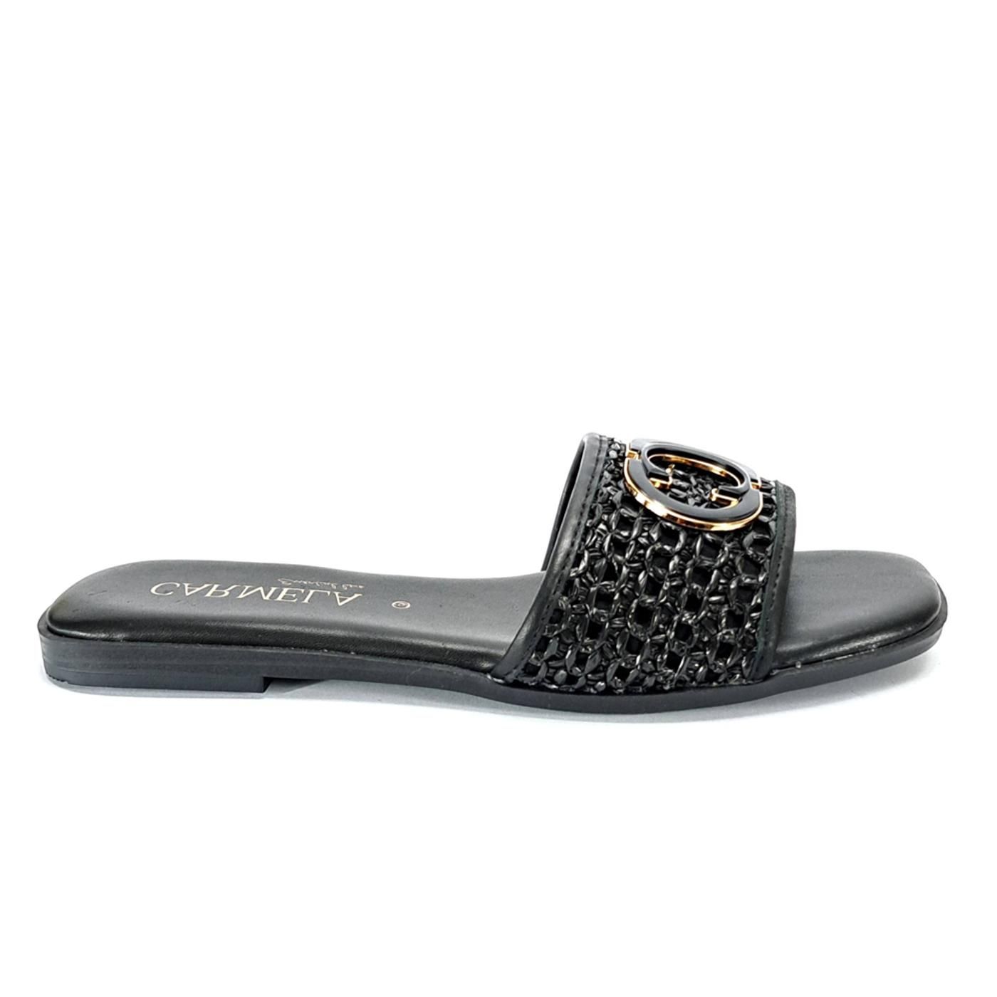 SANDALIA PIEL 162193 negro