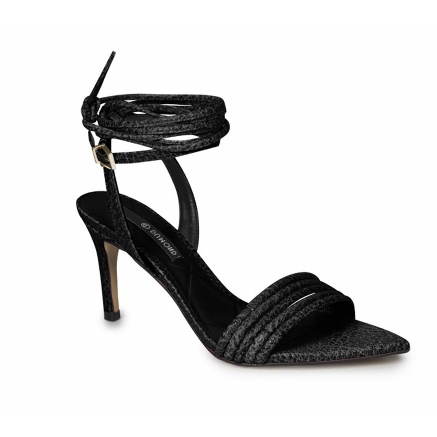 4117960-6 SANDALIA TACON preto