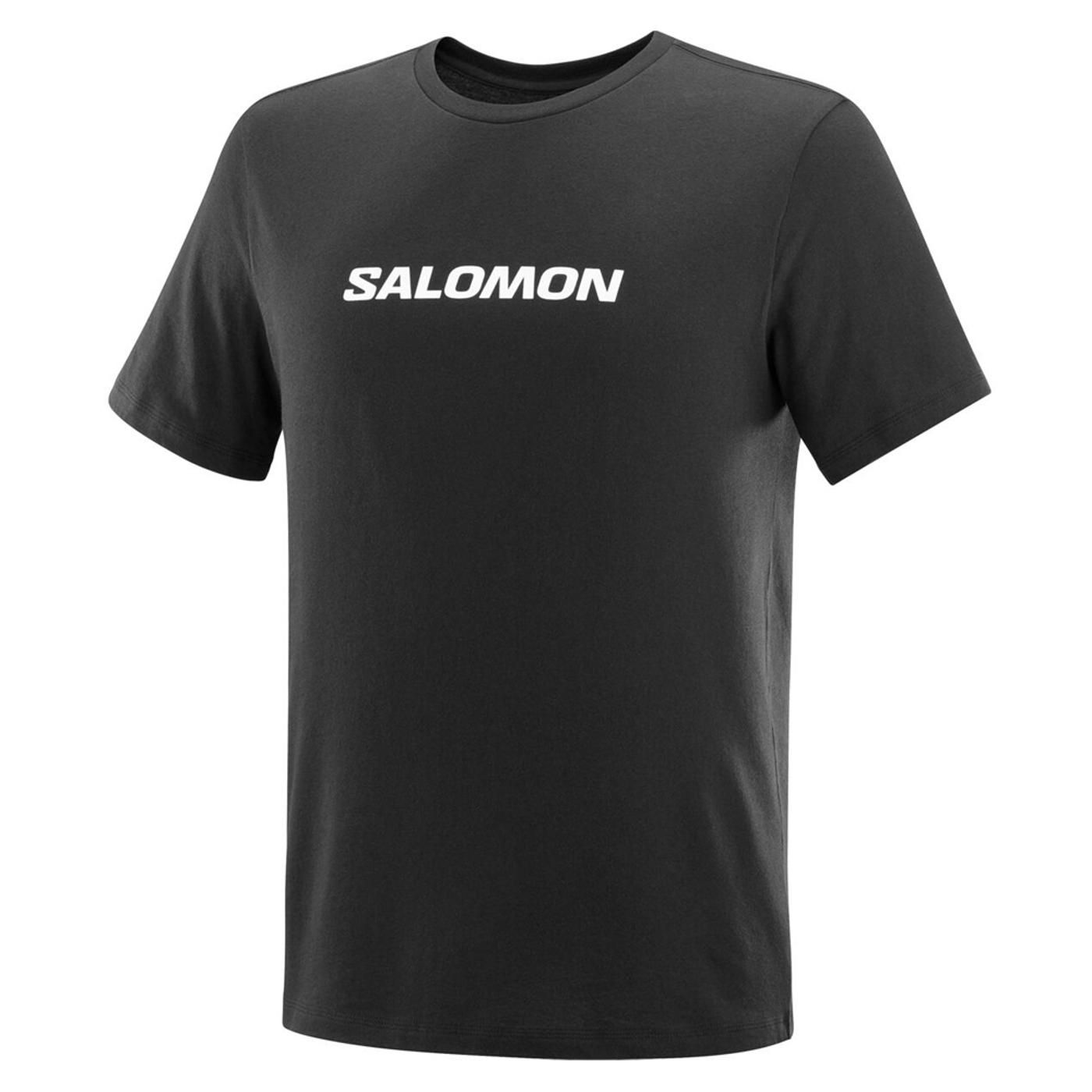 SAL LOGO PERF SS TEE black