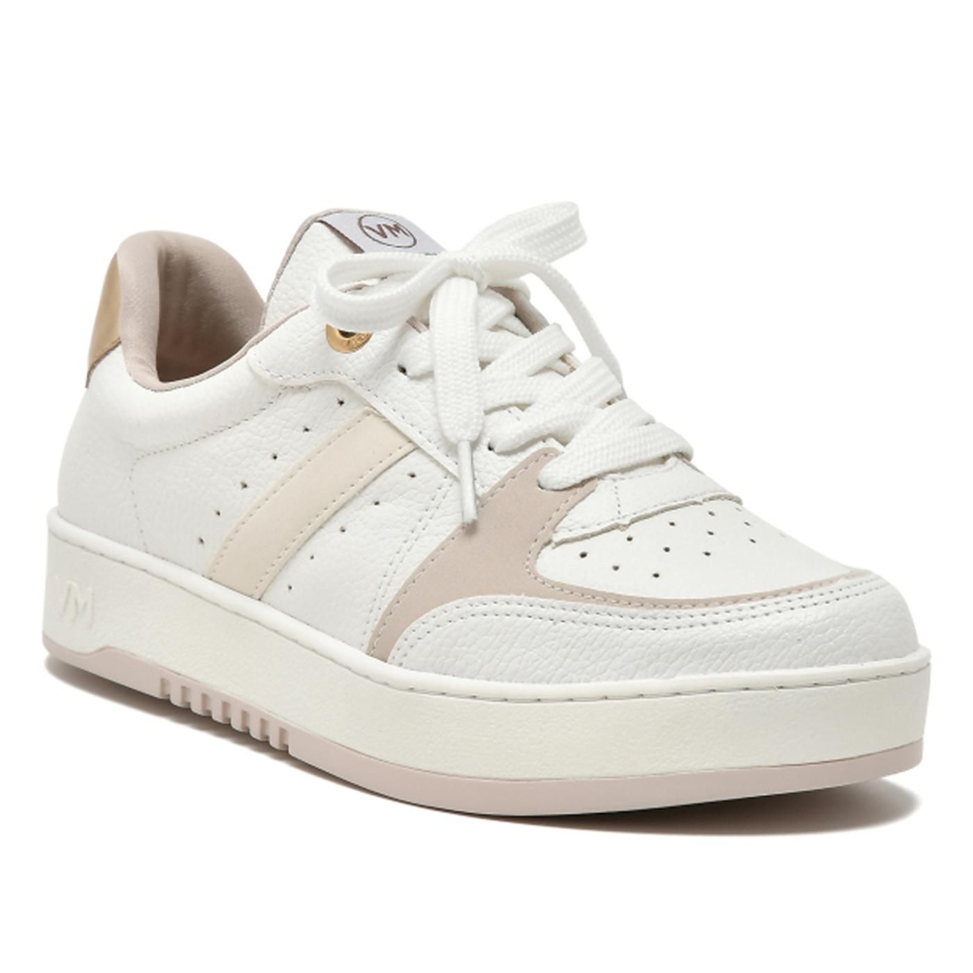 ZAPATILLA 069-004-03 branco/bege/marfim i23/gold
