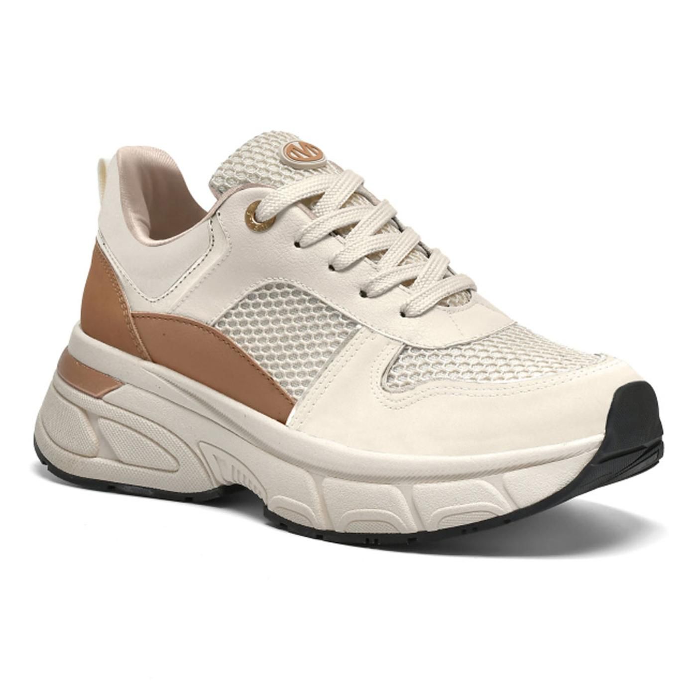 TENIS CASUAL 297-005-07 marfim/beige/macchiato/beige/macchiato