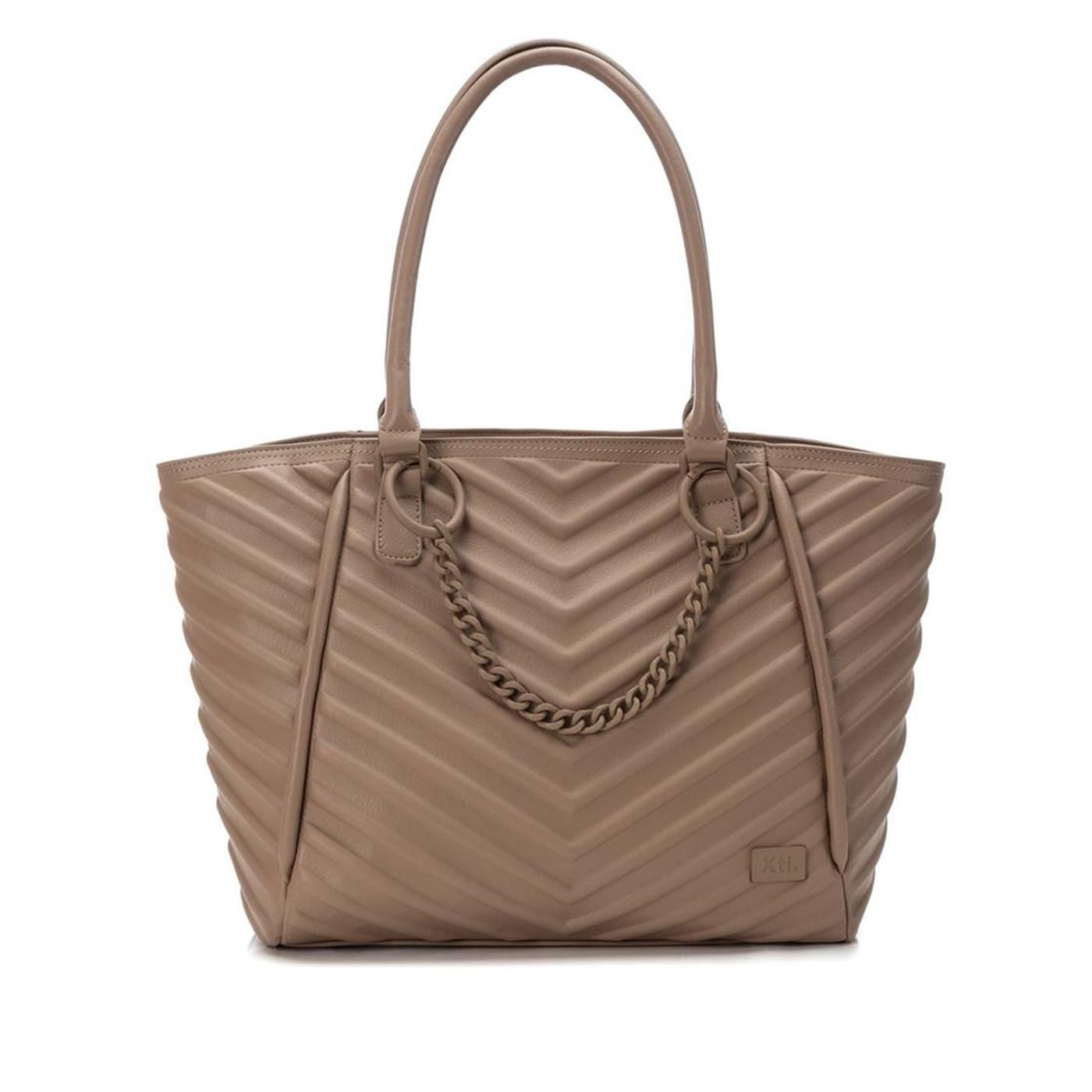 184173 BOLSO DE HOMBROPARA MUJER 24X44X10 beige