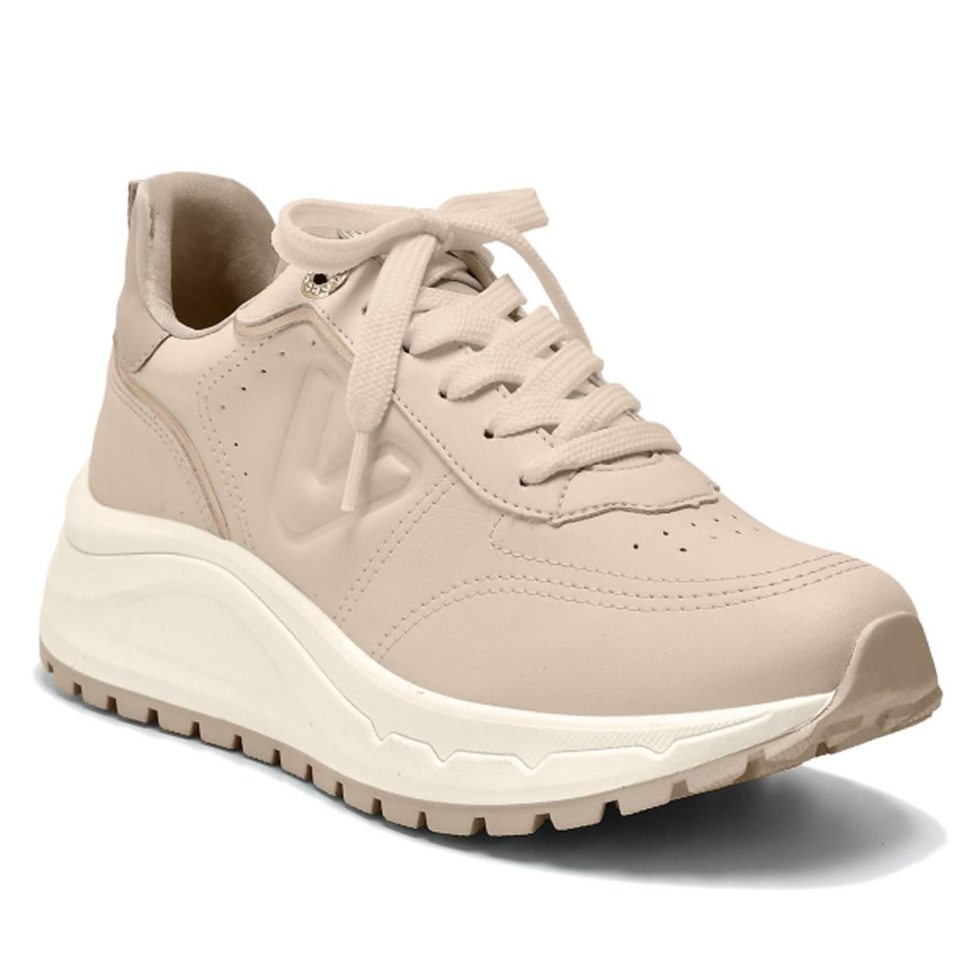 Zapatilla 136-001-08 creme/creme/rouge