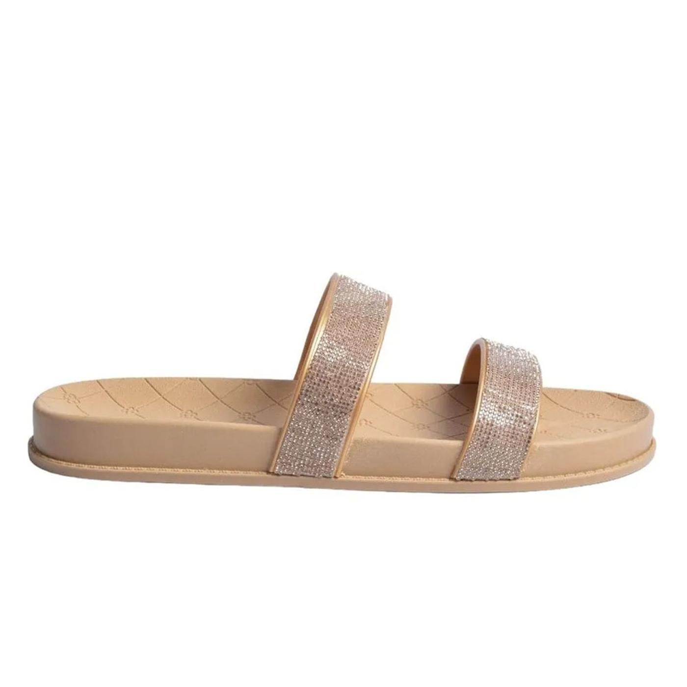 Sandalia slide 4018412 gold