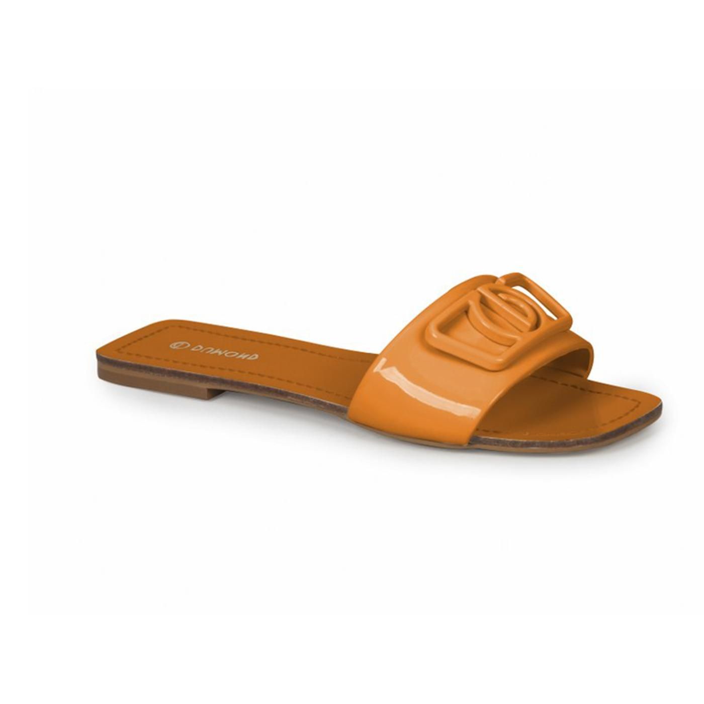 4117854 SANDALIA BAJA laranja