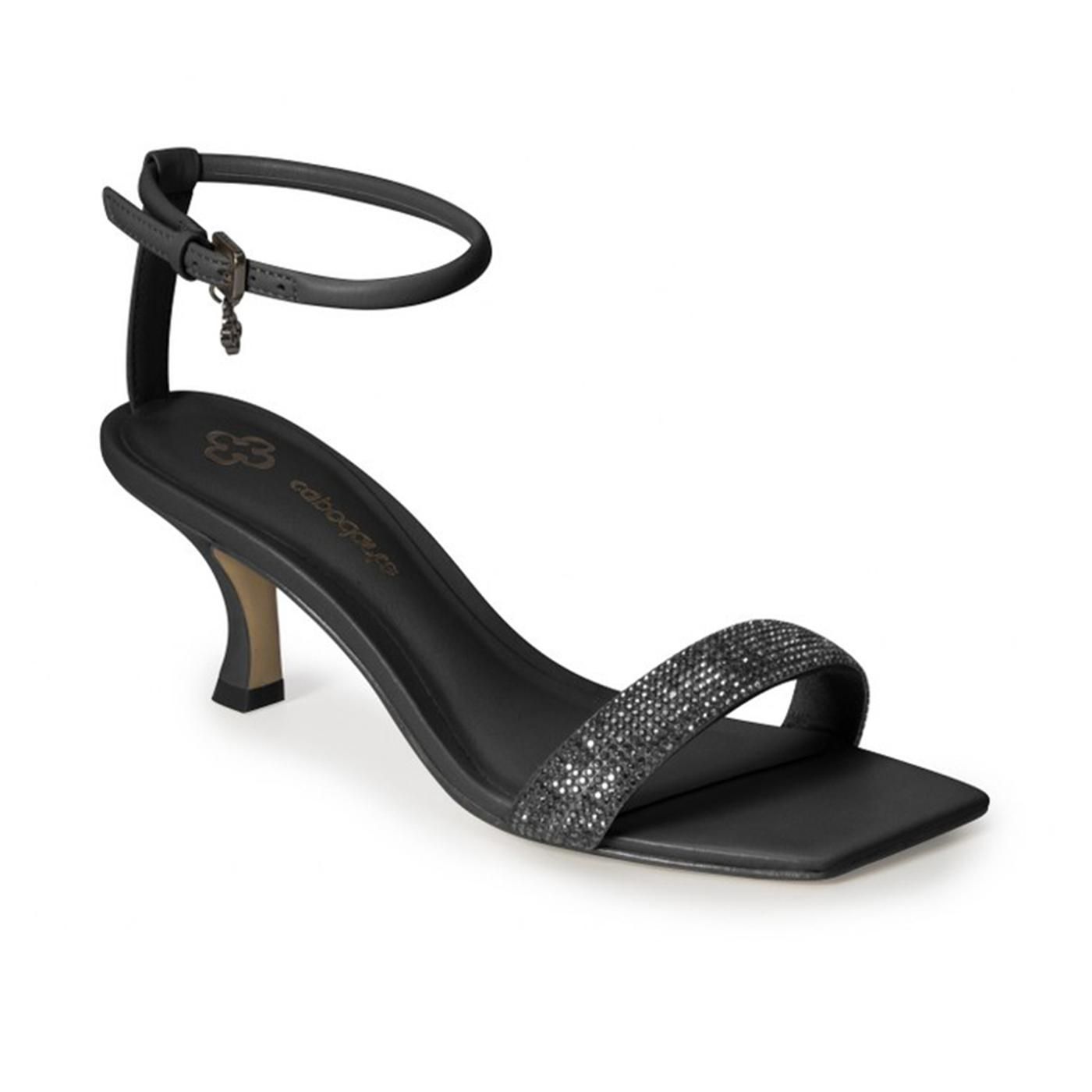 4017247-4 SANDALIA TACON preto