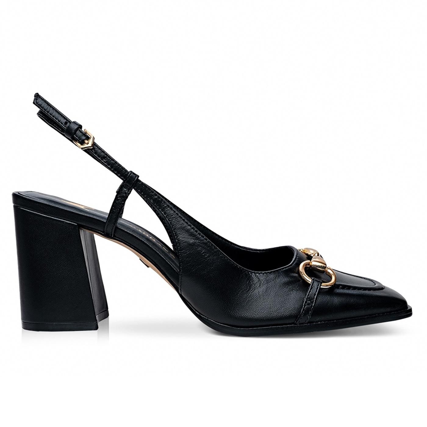 Zapato de Tacon 760001 mestiço black