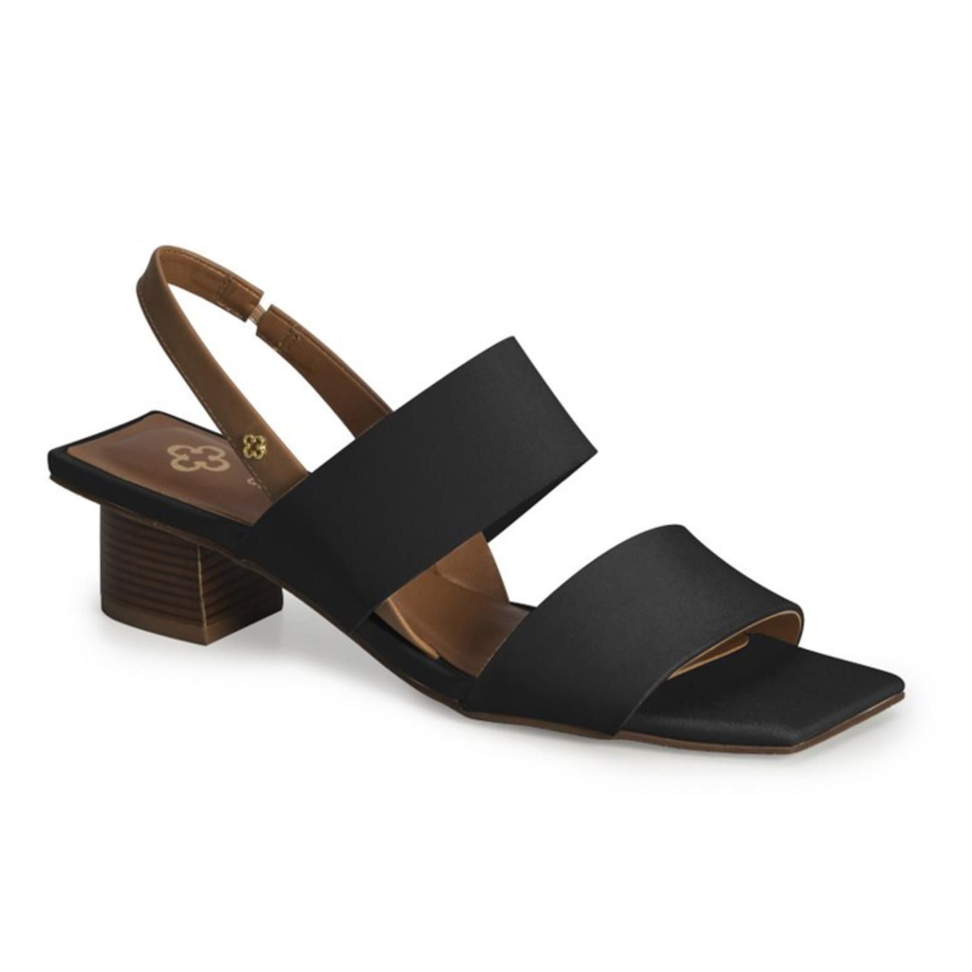 4017174-3 SANDALIA TACON preto/torrone/preto