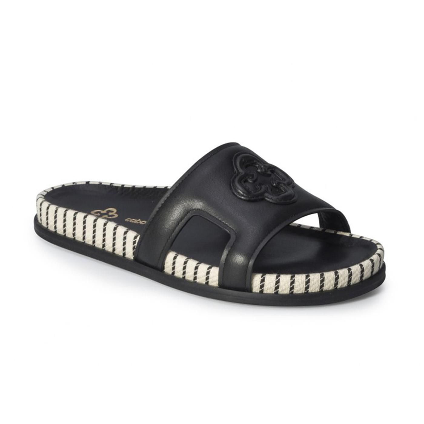 4017225-2 SANDALIA BAJA preto