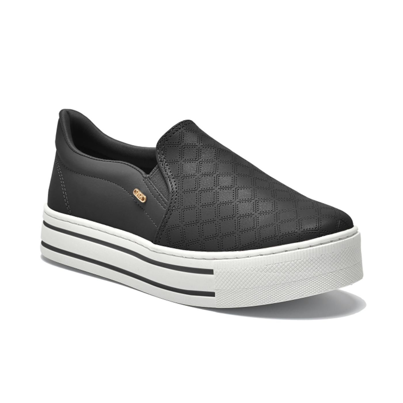 tenis casual preto/preto