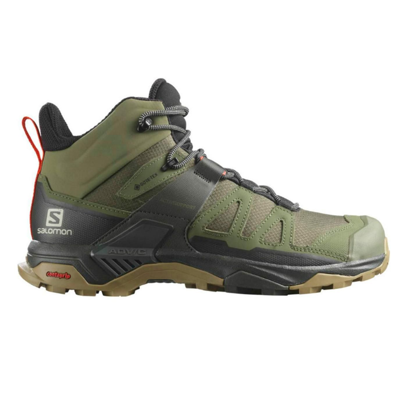 X ULTRA 4 MID GORE-TEX deep lichen green / peat / kelp