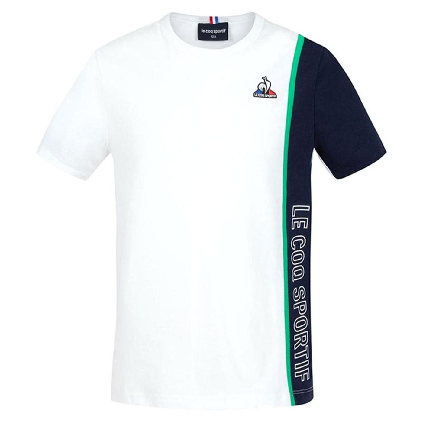 SAISON Tee SS N°1 enfant n.opt.white/b.n