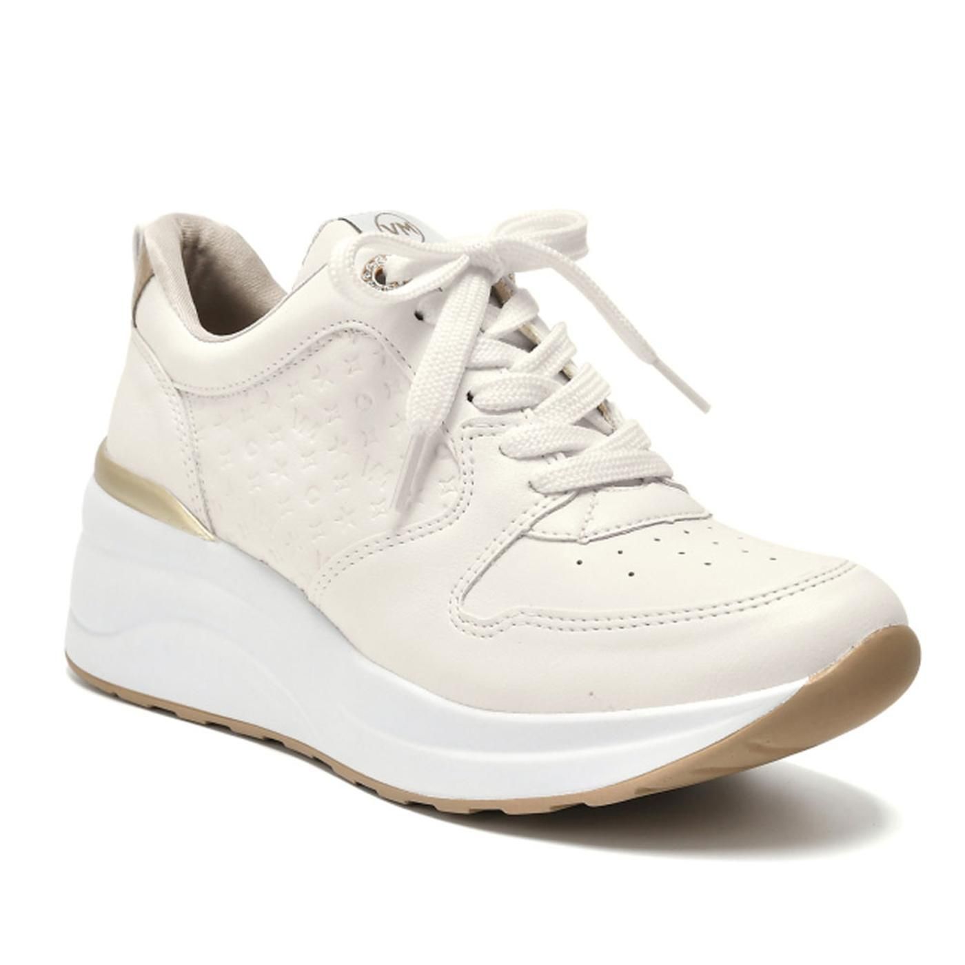 Zapatilla 081-013-07 marfim i23/dourado