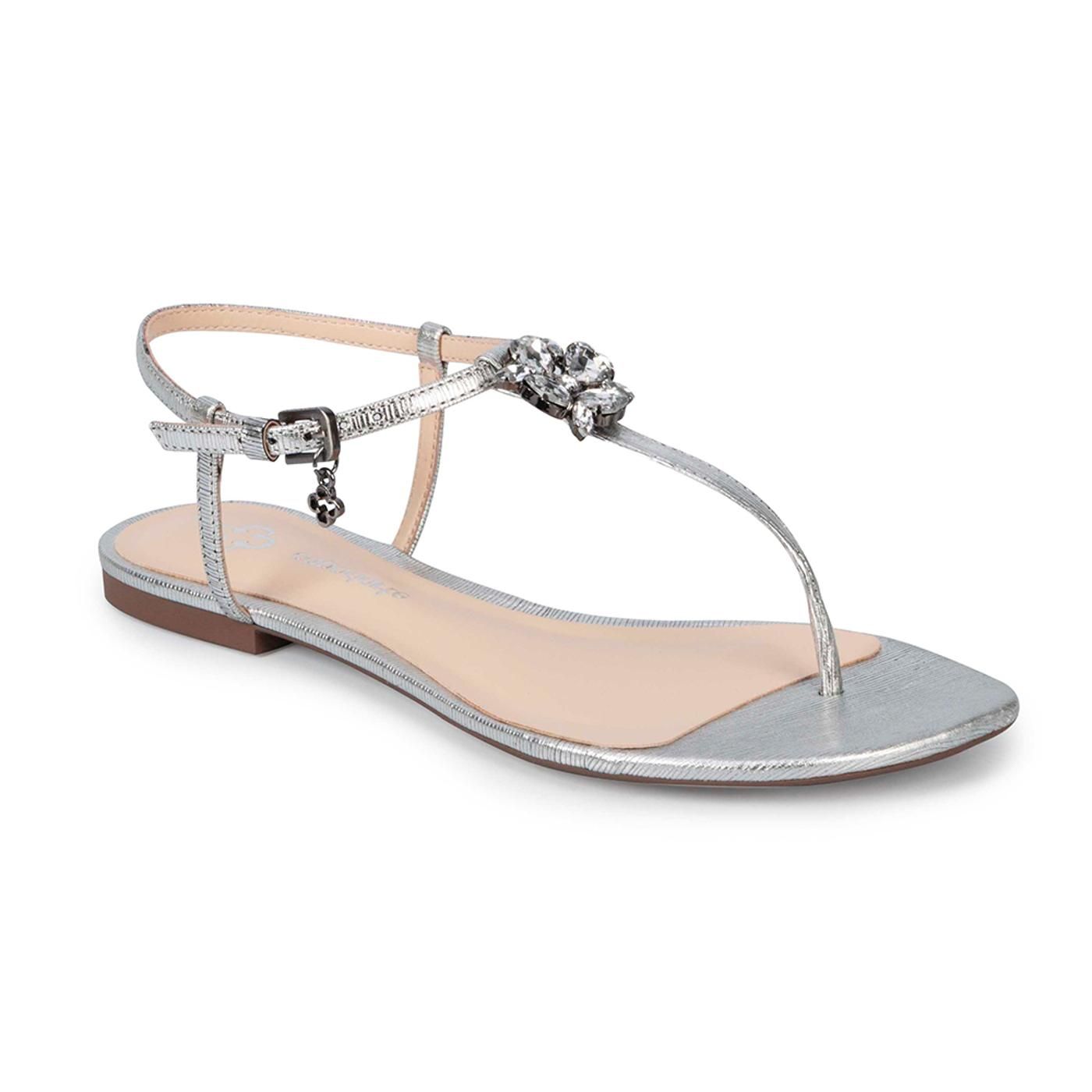 4016399 SANDALIA BAJA silver