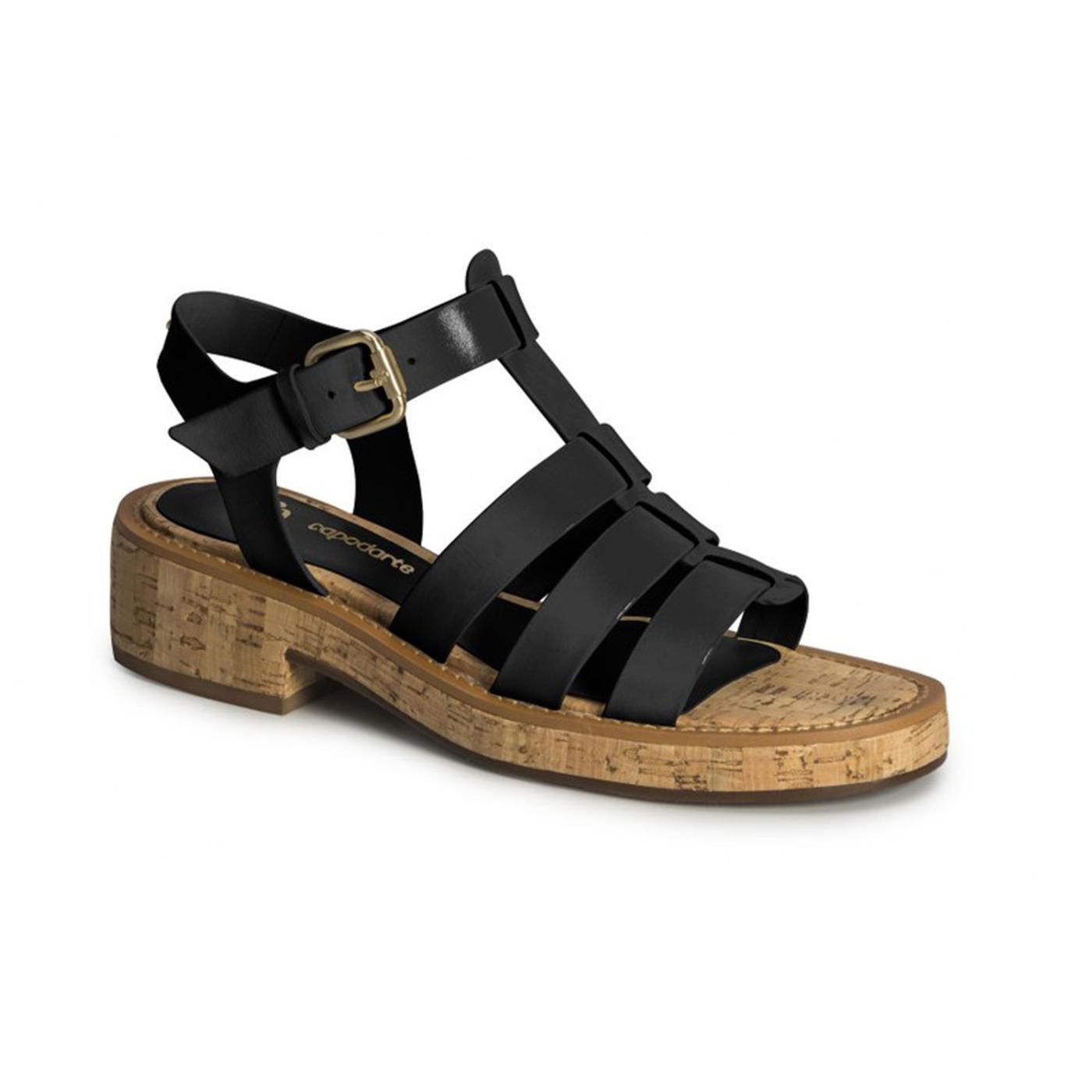 4017205-4 SANDALIA BAJA preto