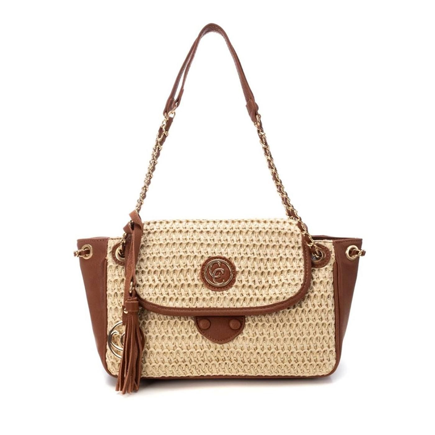 BOLSO PIEL 186127 beige