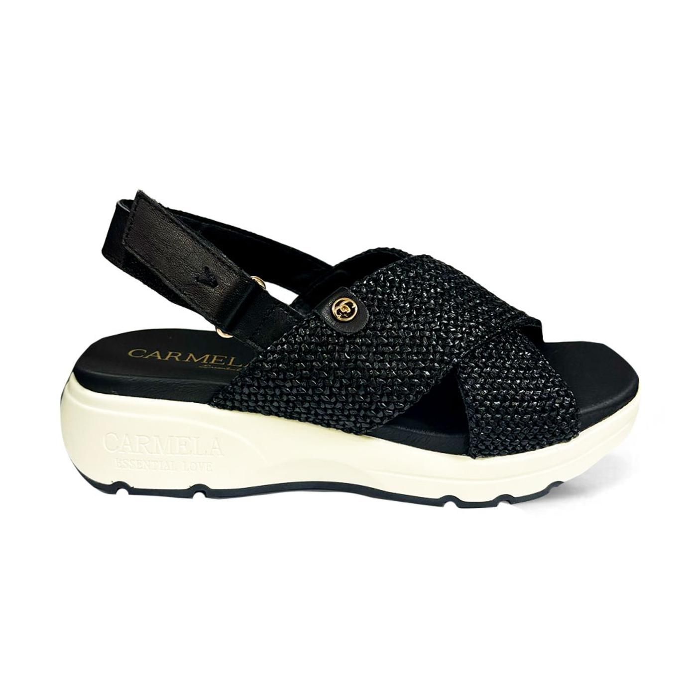 SANDALIA PIEL 162363 negro