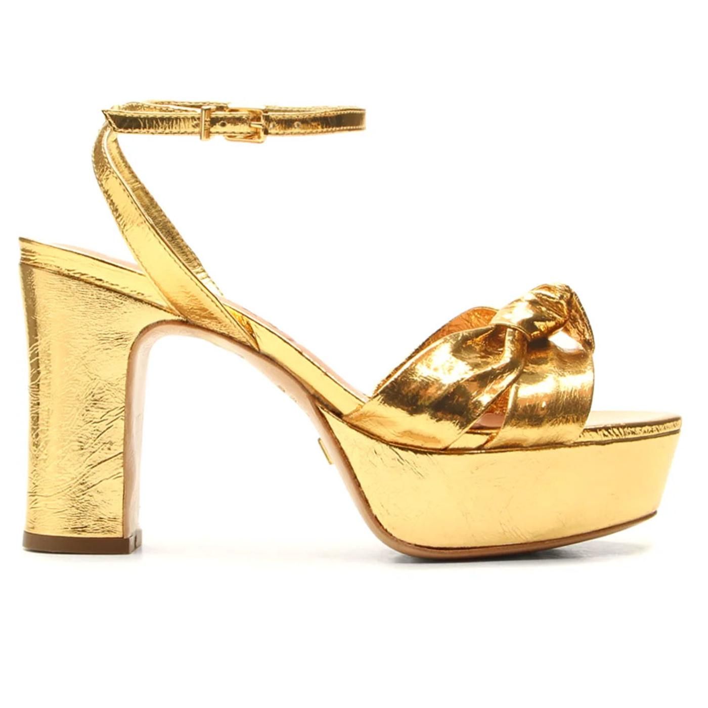 Sandalia Elana de plataforma P1158200120001 x2v - ouro