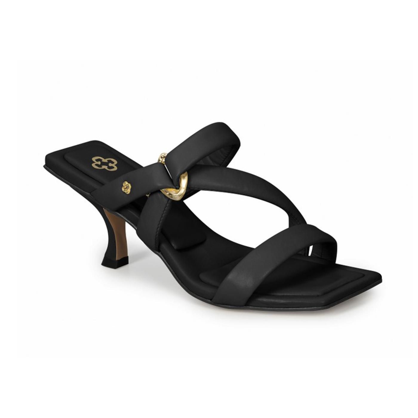4017071-4 SANDALIA TACON preto