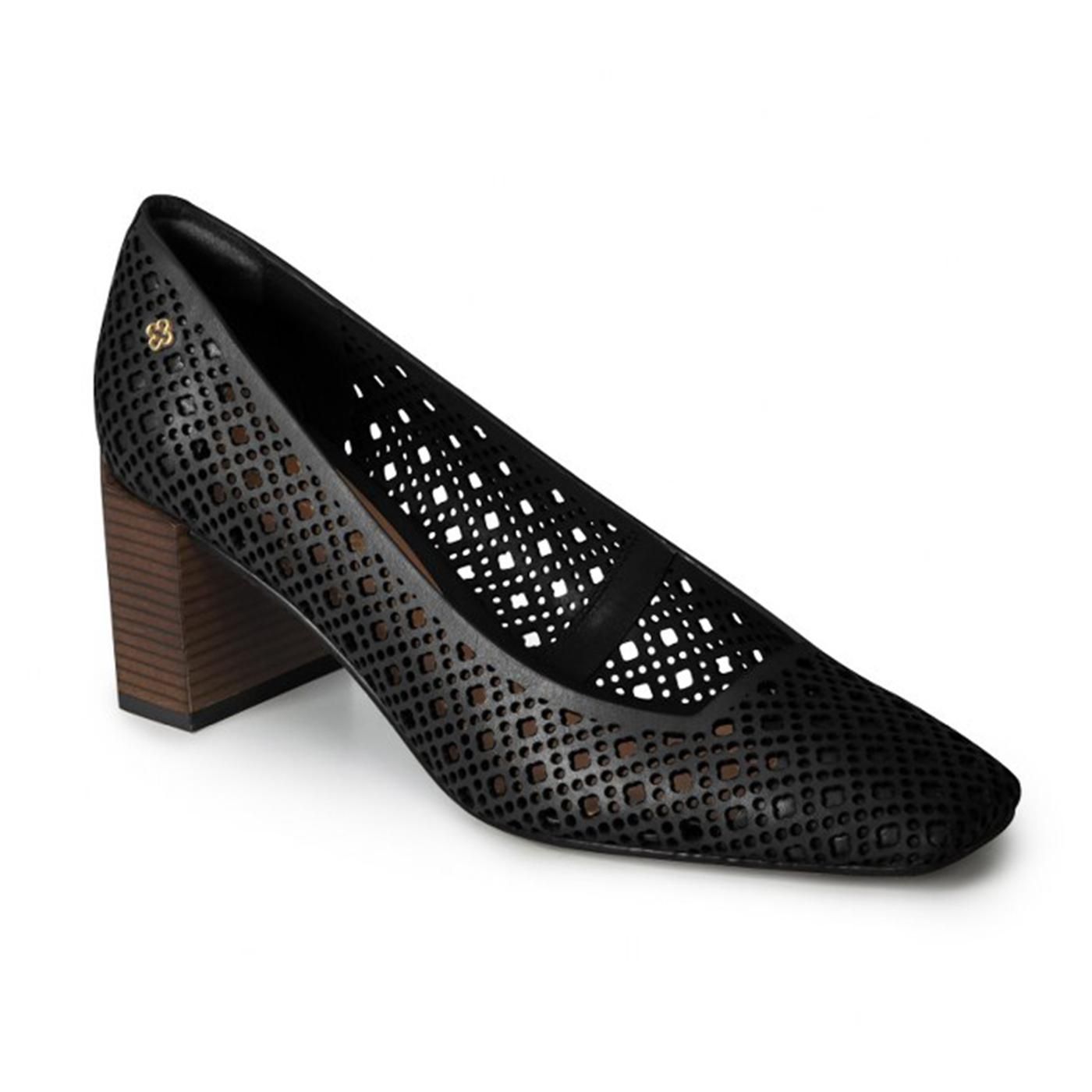 4017210-5 ZAPATO CERRADO TACON preto