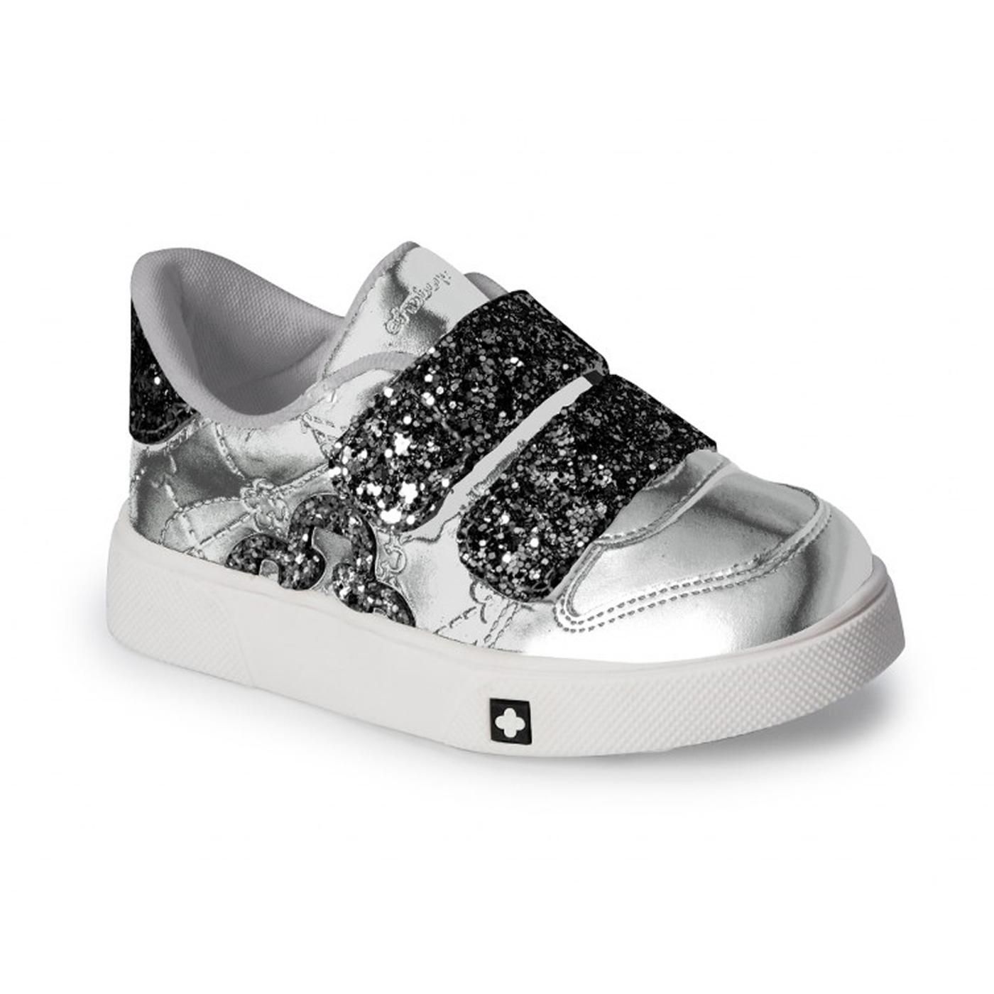 8000548-6 ZAPATILLA TENIS prata/preto/prata/preto