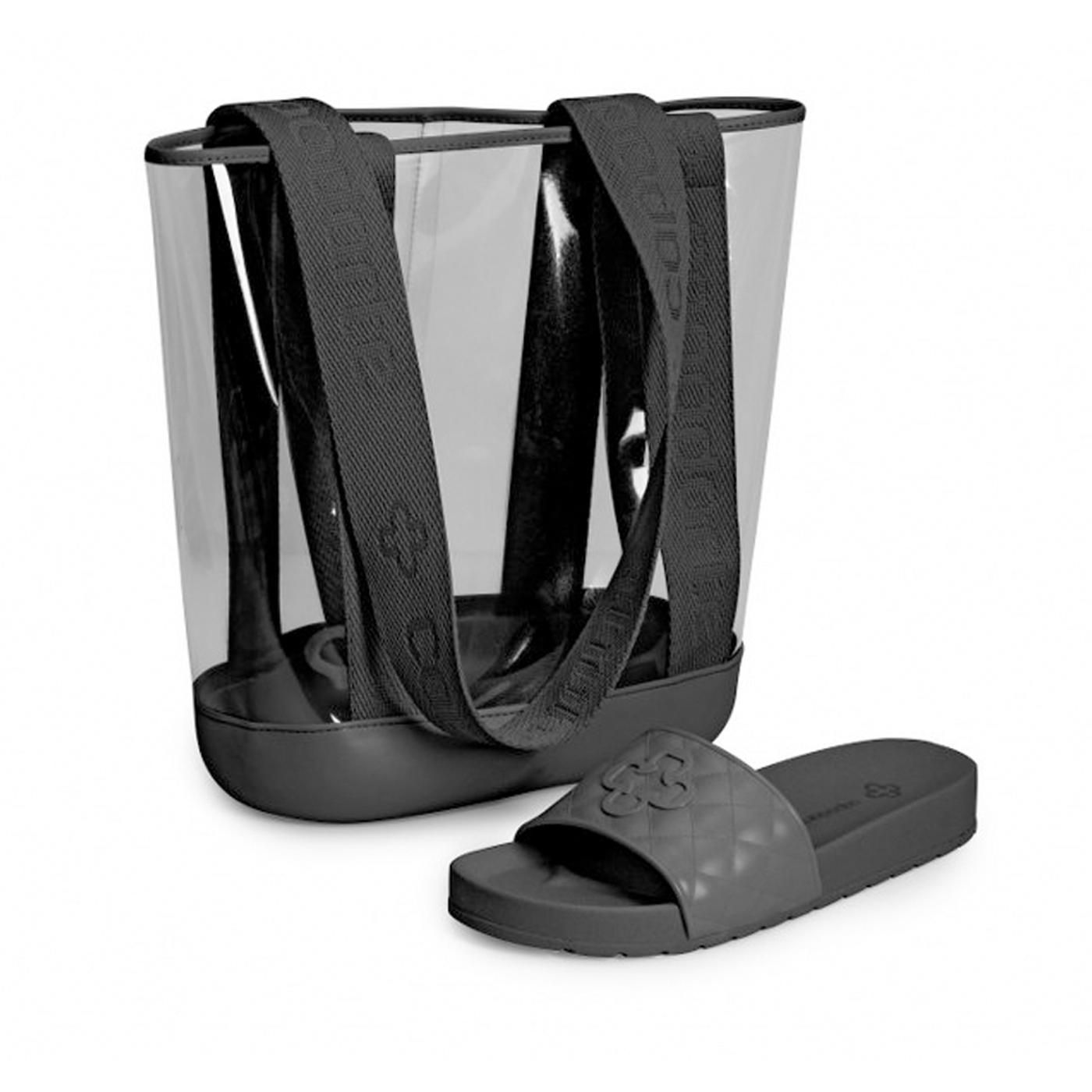 4017372-4 SANDALIA BAJA preto