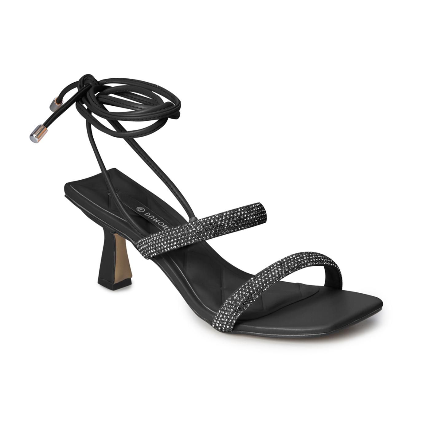 4118159-5 SANDALIA TACON preto