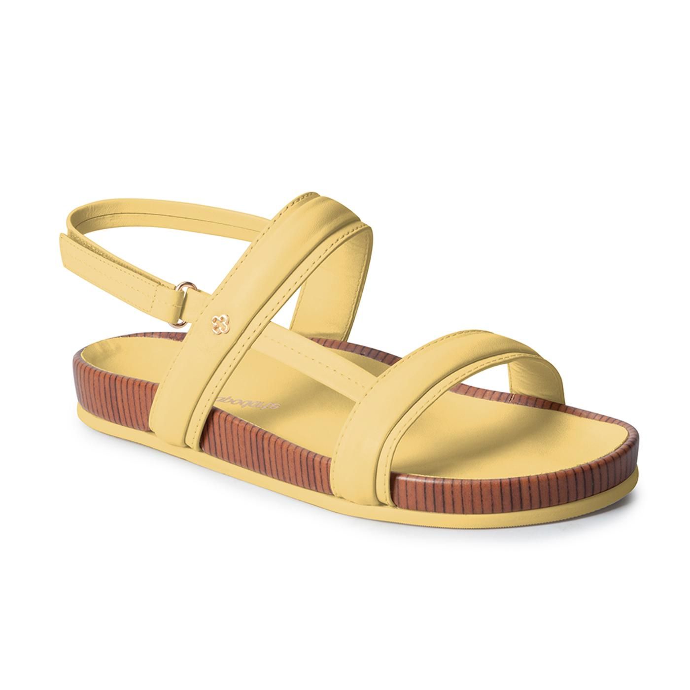 4016331 SANDALIA BAJA macadamia