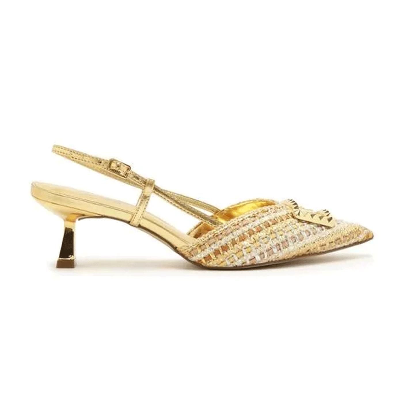 Zapato A1303000120003U multi dourado/ouro