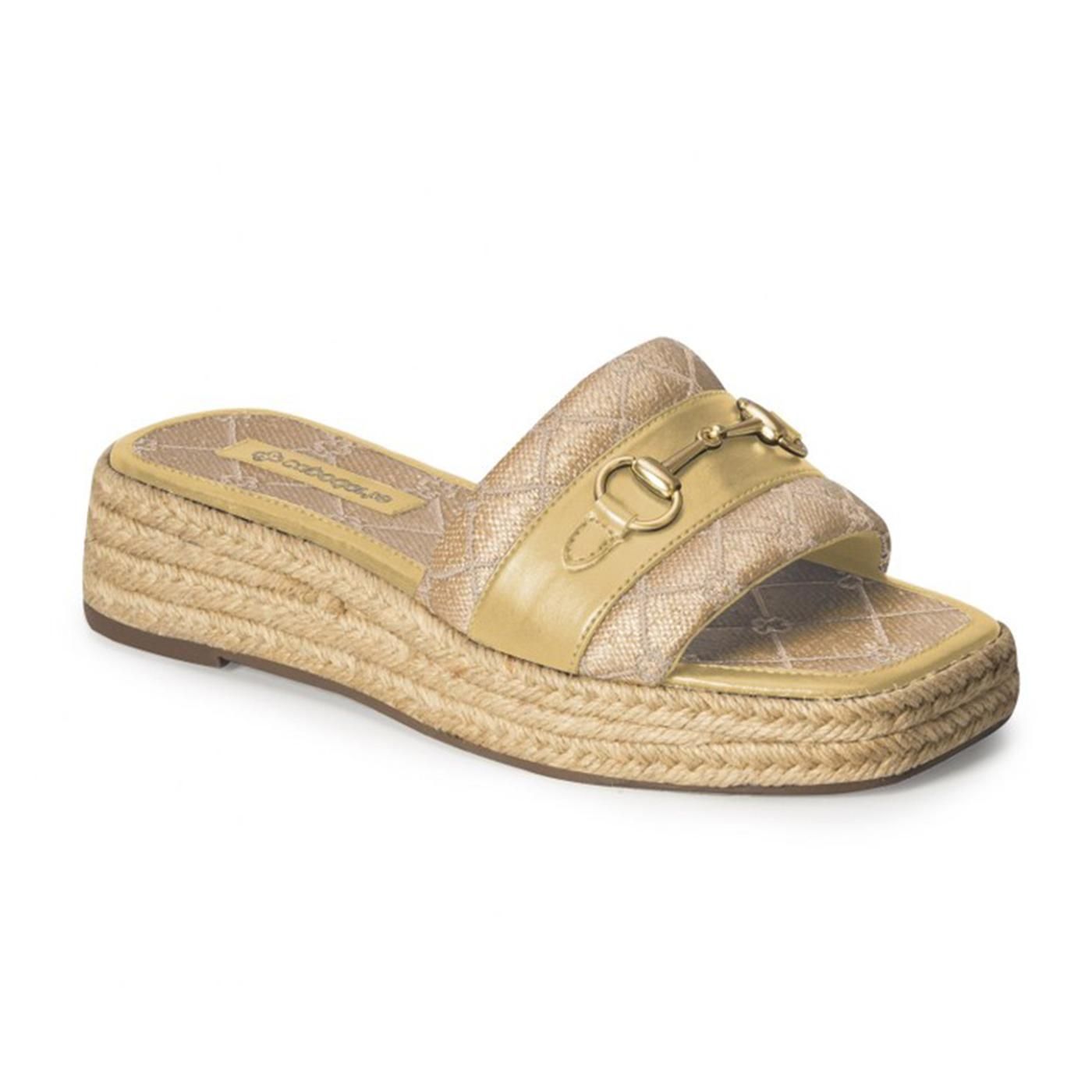 4017195-3 SANDALIA PLATAFORMA seda/pecan