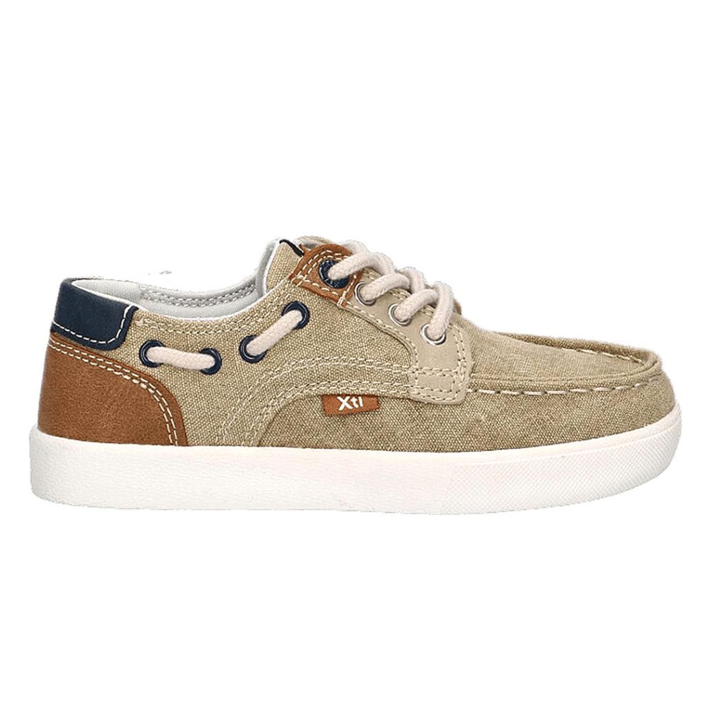 57952 ZAPATO NIÑO TEXTIL TAUPE taupe