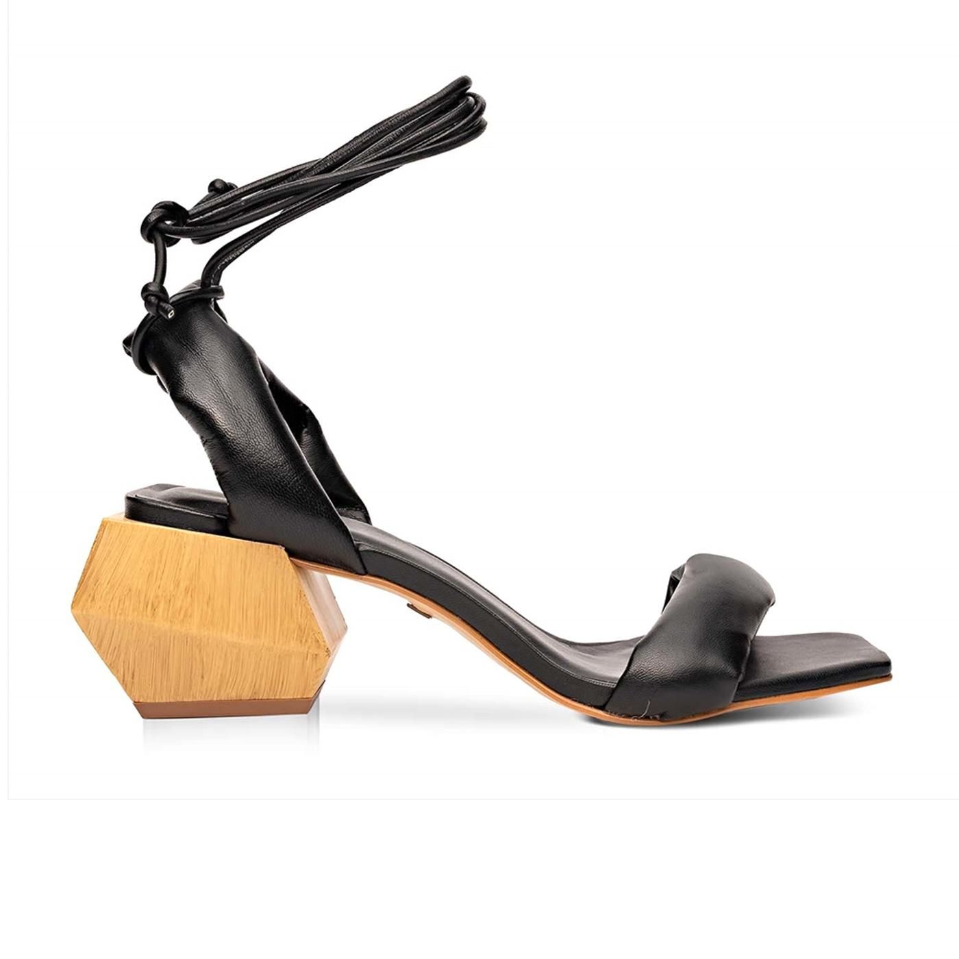 568001 SANDALIA TACON mestiço black
