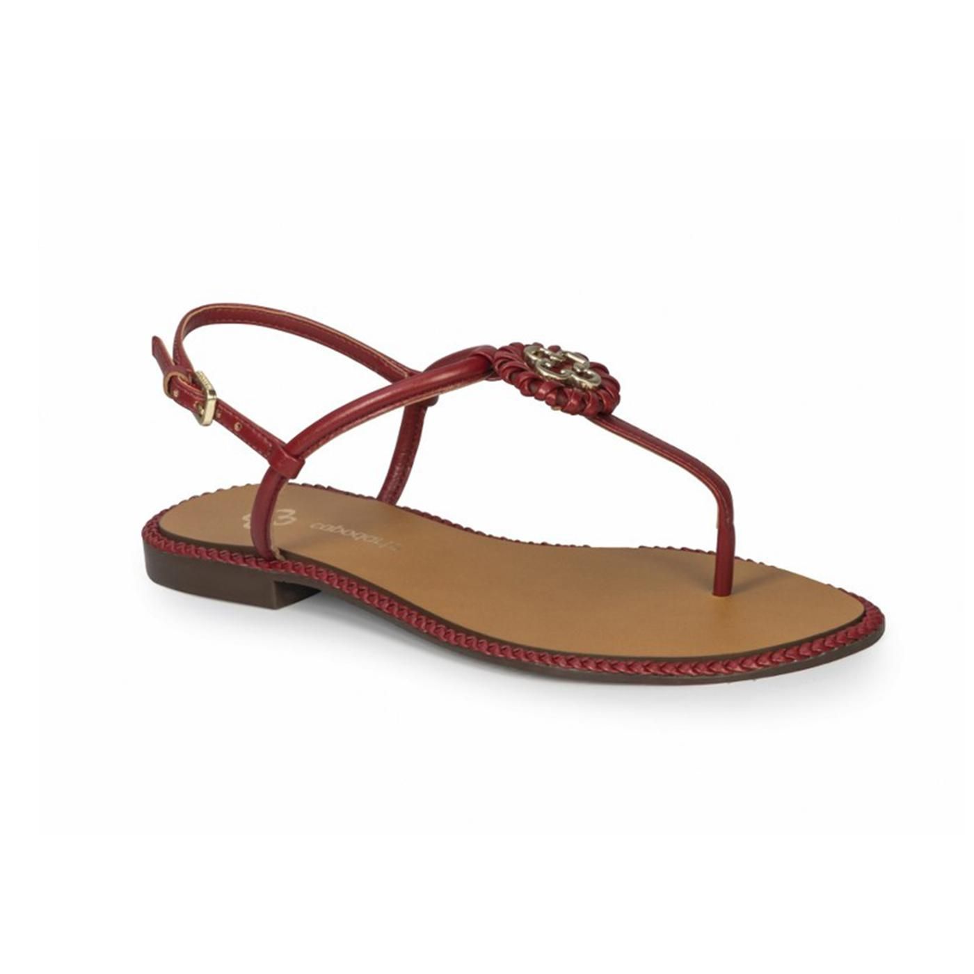 4017078-2 SANDALIA BAJA merlot
