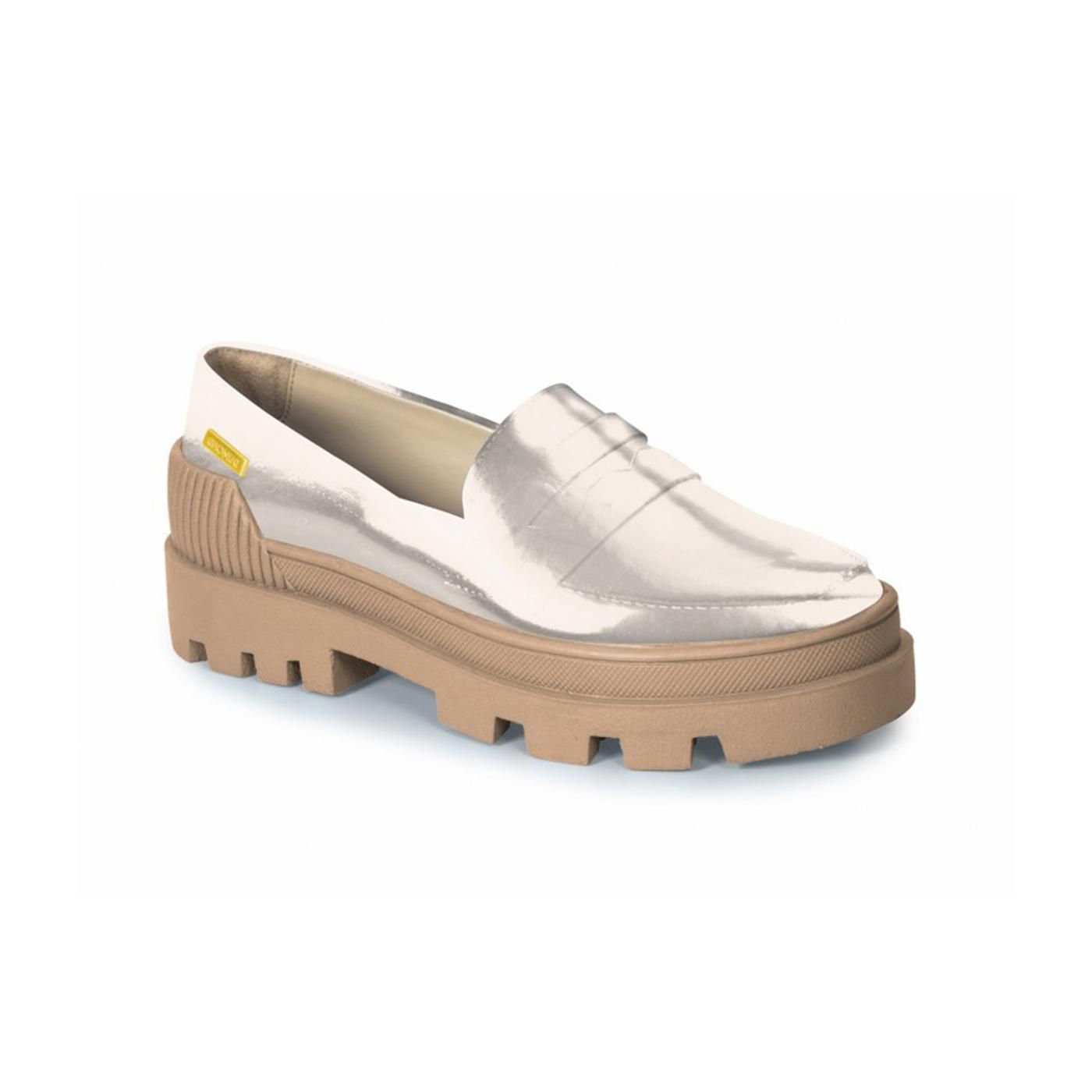 4117633-15 ZAPATO CERRADO PLATAFORMA marfim/natural