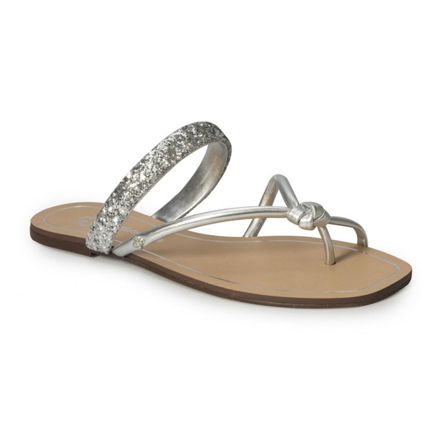 4017337-4 SANDALIA BAJA prata