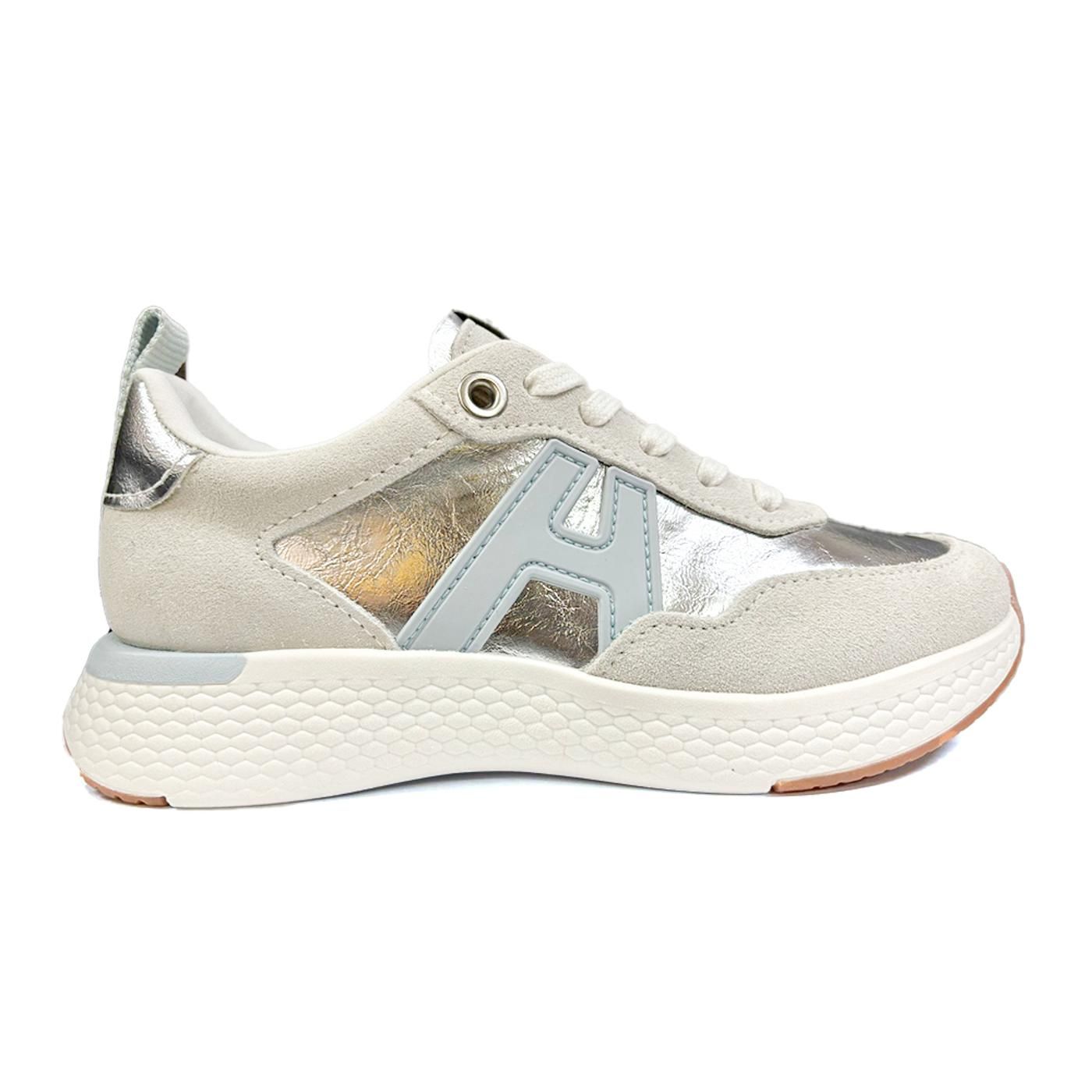zapatilla A1175700060001U silver/alvejado/turim lazuli
