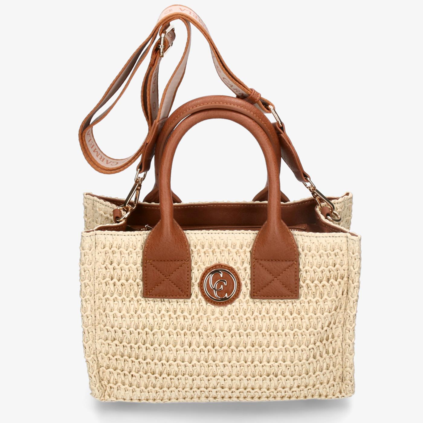 BOLSO PIEL 186133 beige