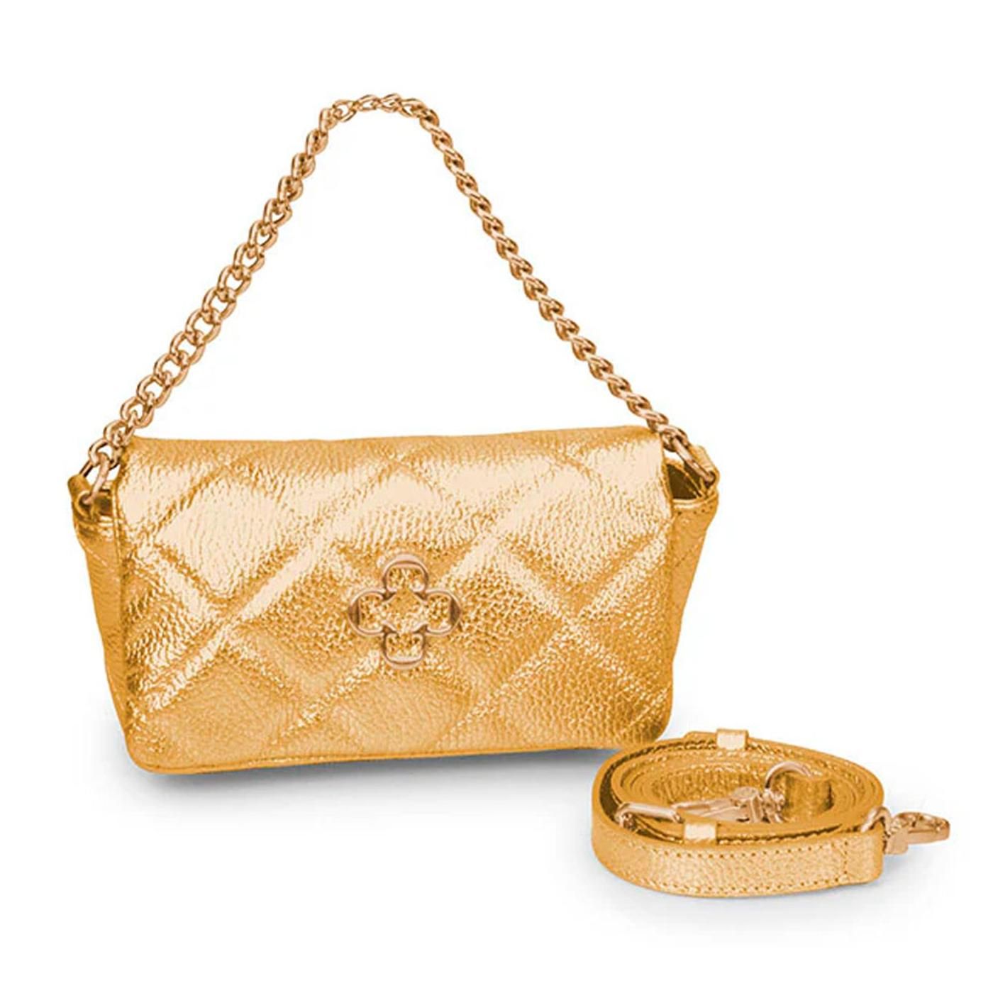 Bolso 4604848 metalio gold