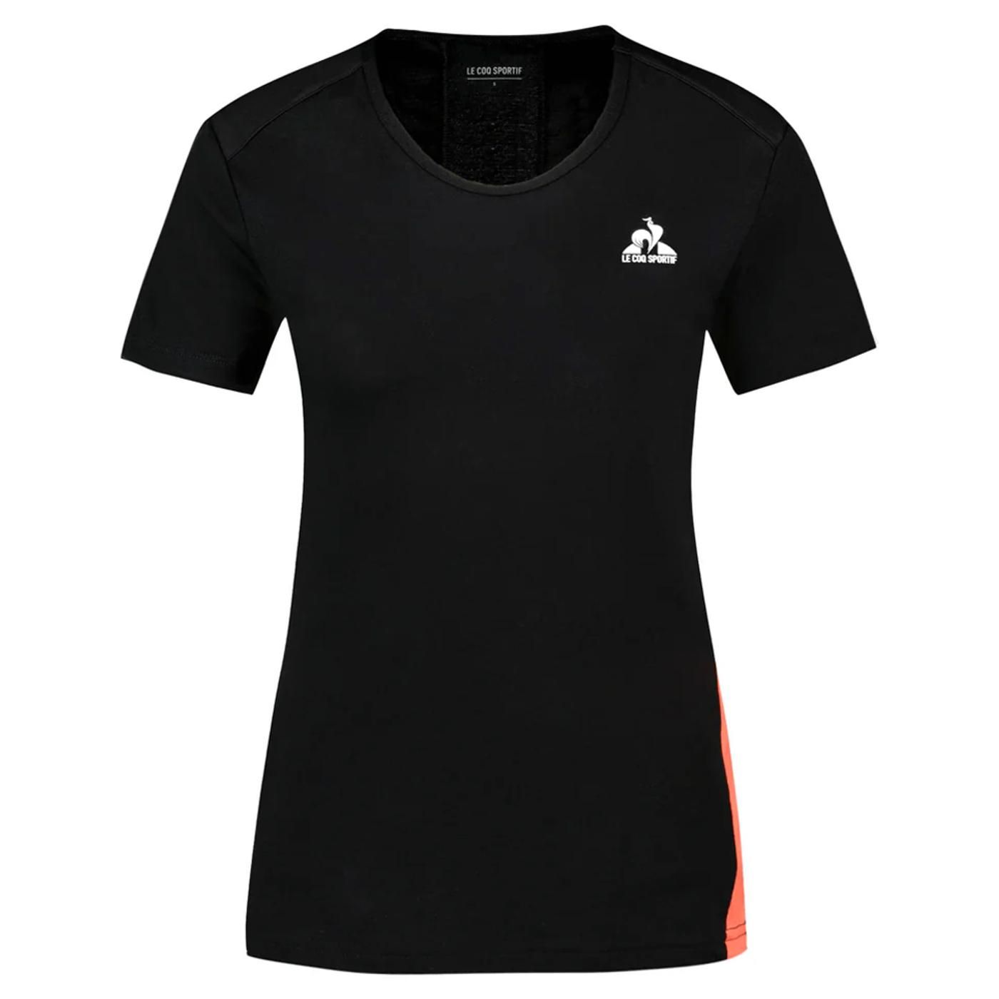 TRAINING Tee SS N°1 W black/orange perf