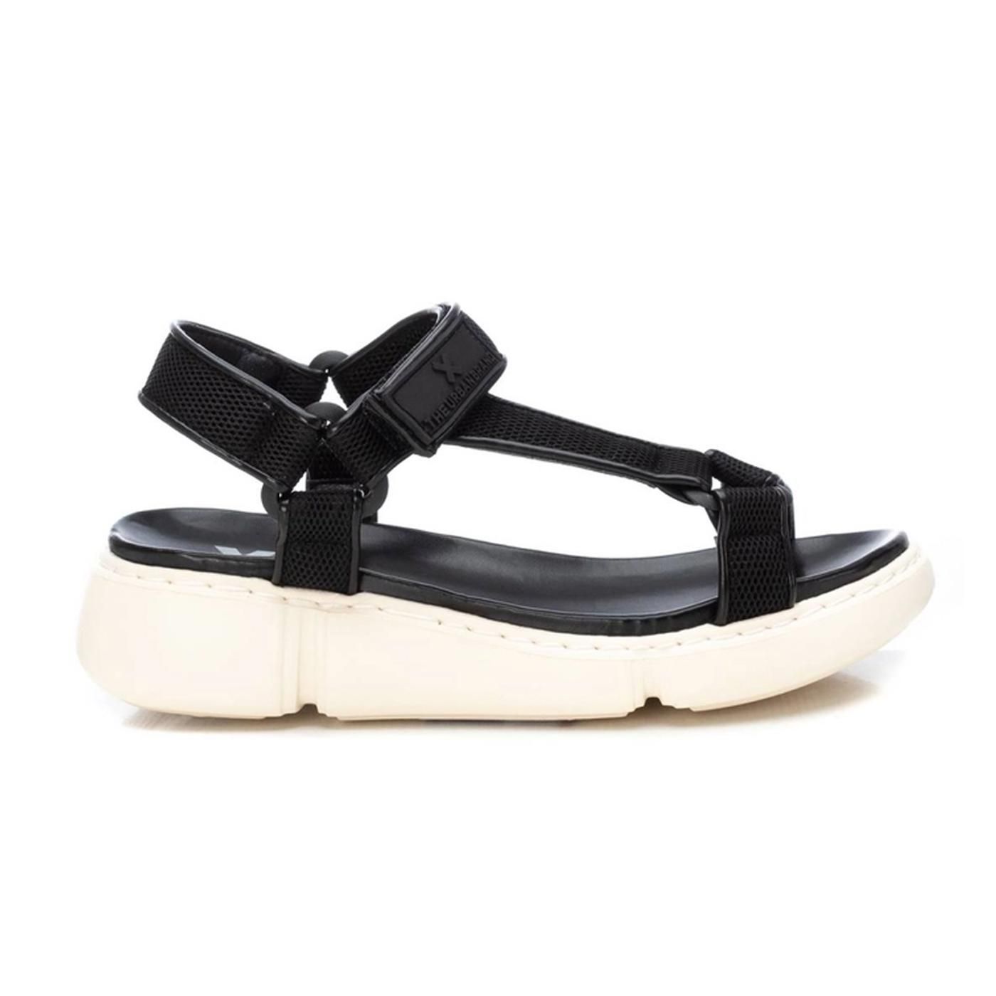 SANDALIA SRA TEXTIL negro