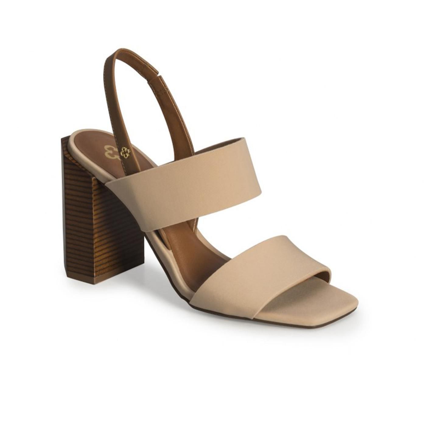 4017175-5 SANDALIA TACON seda/torrone/seda