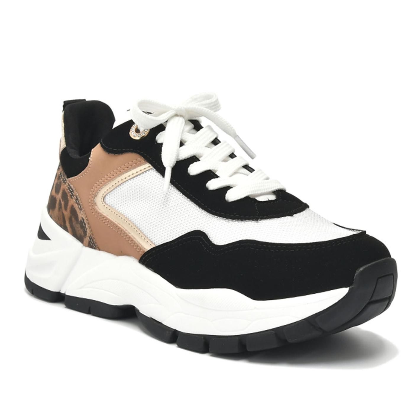 Zapatilla 140-002-01 preto/branco/gold/macchiato/macchiato/gold/branco