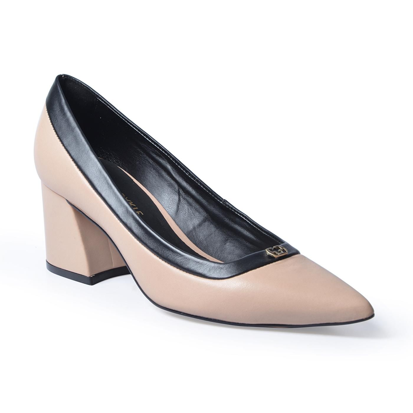 ZAPATO CERRADO 4018853 atanado seda / mestiço satinato preto
