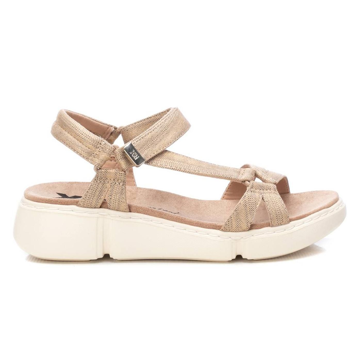 SANDALIA PAPETE 142318 tex.beige