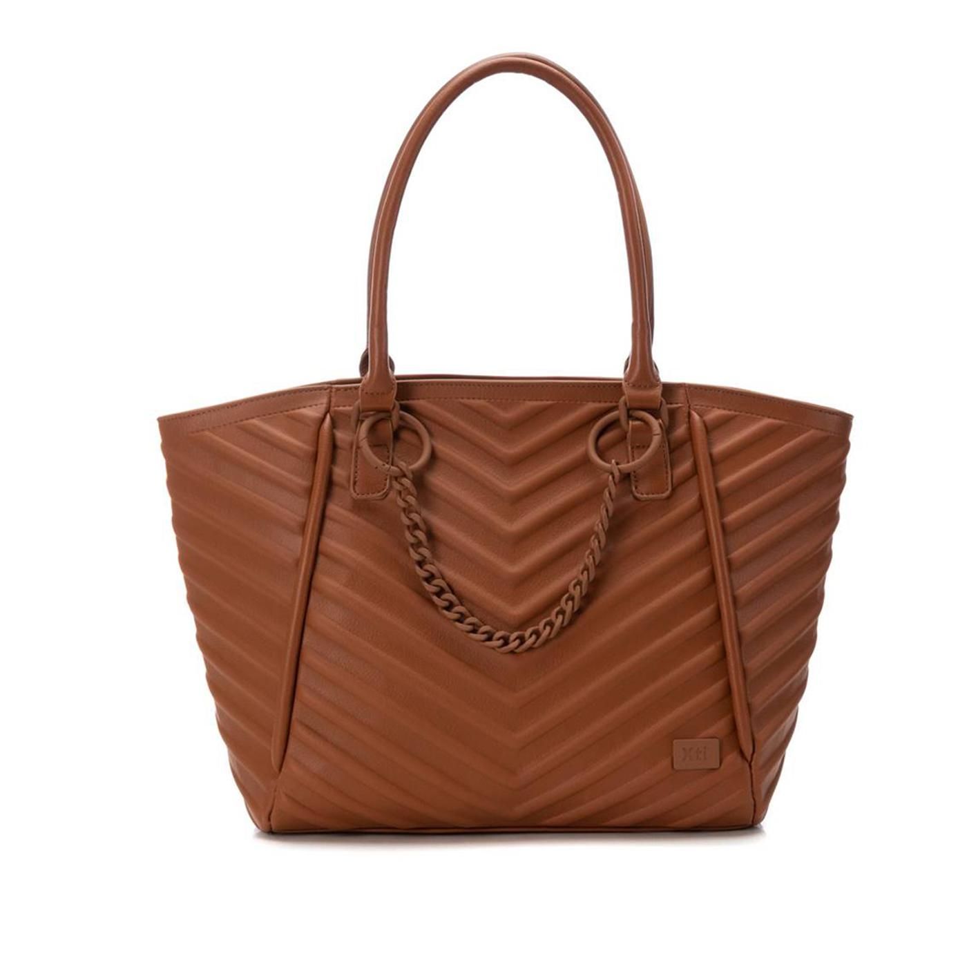 184173 BOLSO DE HOMBROPARA MUJER 24X44X10 camel